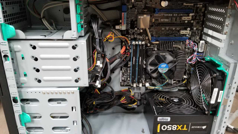 Custom PC i7-2600 @ 3.40ghz / 16gb ram / PBP67 WS Revolution / see notes #