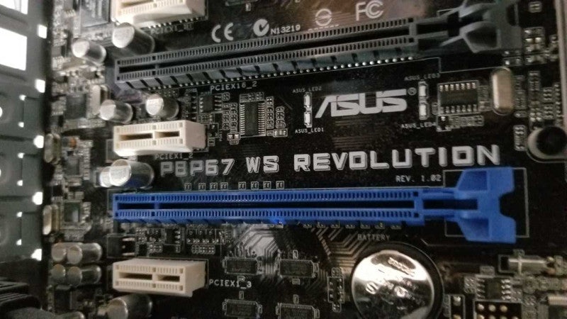 Custom PC i7-2600 @ 3.40ghz / 16gb ram / PBP67 WS Revolution / see notes #