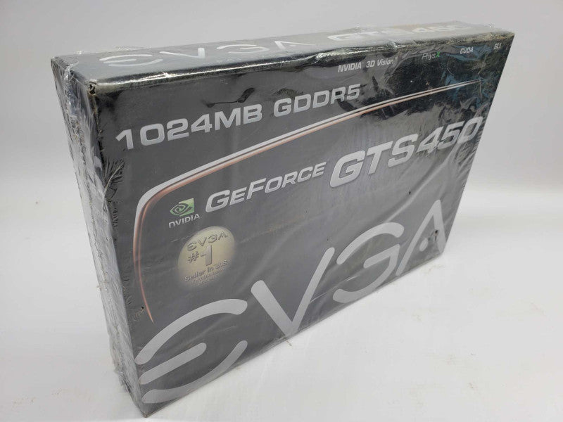 New NVIDIA EVGA GeForce GTS 450 Graphics Card 1GB GDDR5 PCIe )