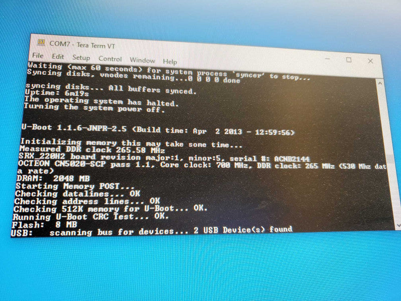 Juniper SRX220 Services Gateway Firewall Security Appliance )