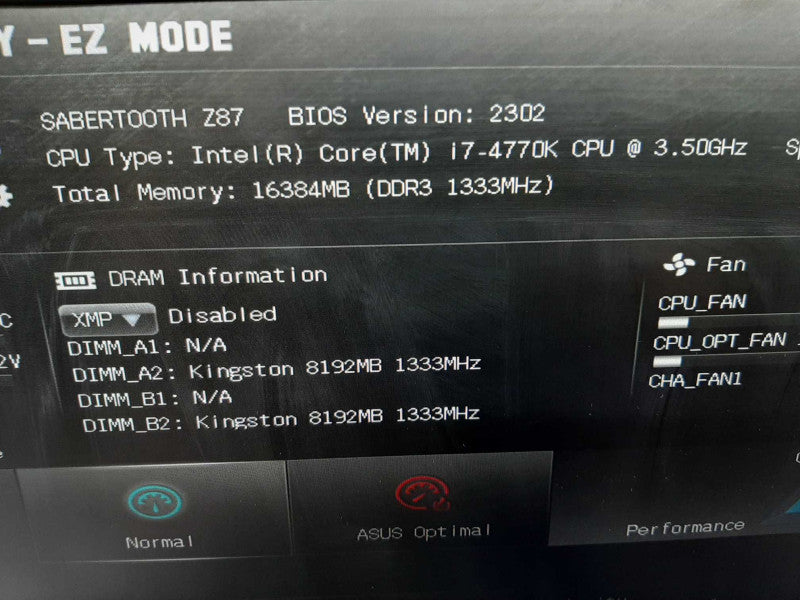 ASUS Sabertooth Z87 Gaming MotherBoard, i7-4770K 3.5GHz/16GB, 100% TESTED ~