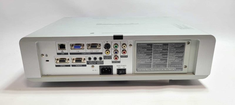 Panasonic PT-F100NTU FW100 Wireless LCD Projector 1984 Lamp Hours VGA $