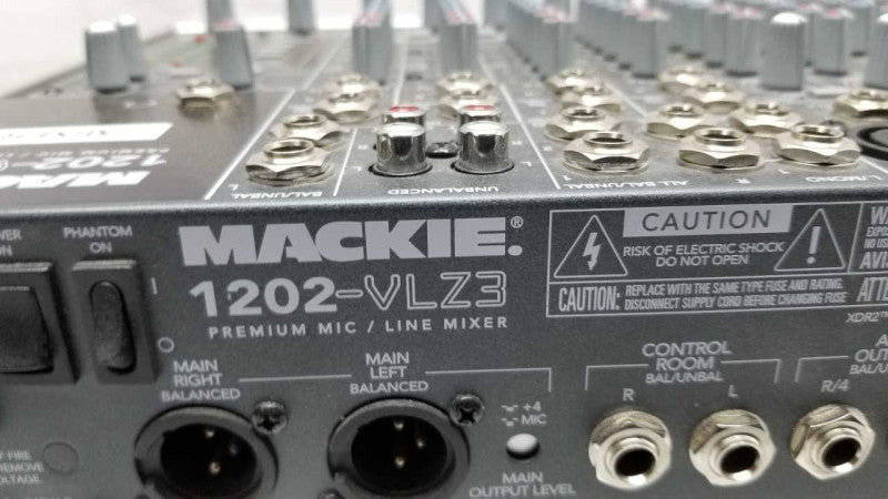 Mackie 1202-VLZ3 Premium Mic / Line Mixer / see notes #
