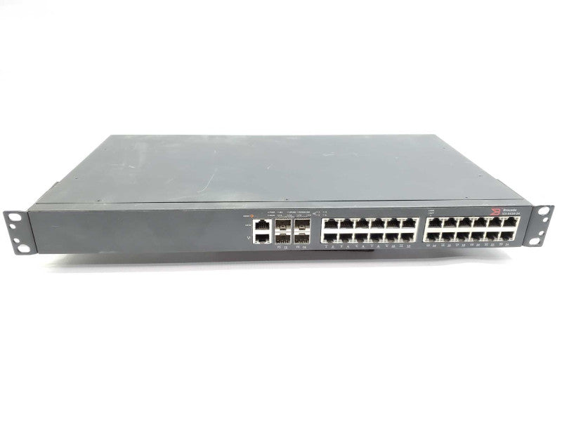 Brocade ICX-6430 24-Port POE Switch with Rack Ears )