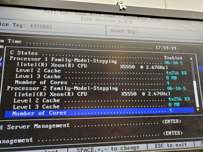 Dell PowerEdge R710 2x Xeon X5550 @2.67GHz 40GB No RAID 2x PSU 6x3.5\\"  )