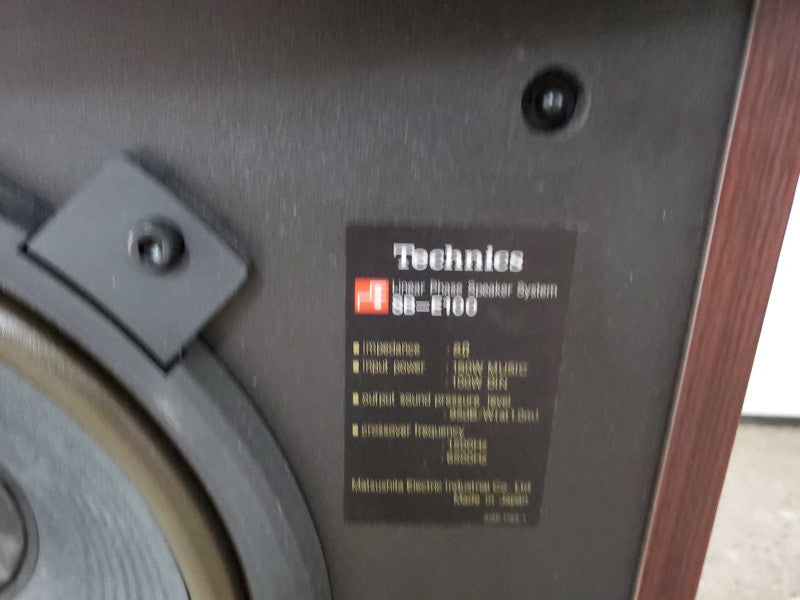 Technics SB-E100 Linear Phase Speaker (Single) |
