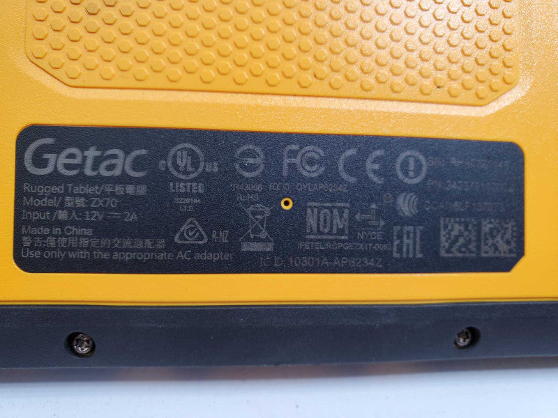 Getac ZX70 Fully Rugged 7\\" barcode reader _ for Parts )