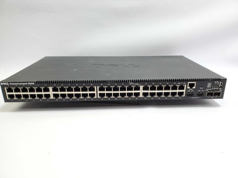 Dell PowerConnect 5448 48-Port Gigabit Ethernet 2x SFP+ 10Gb Switch _Defaulted )