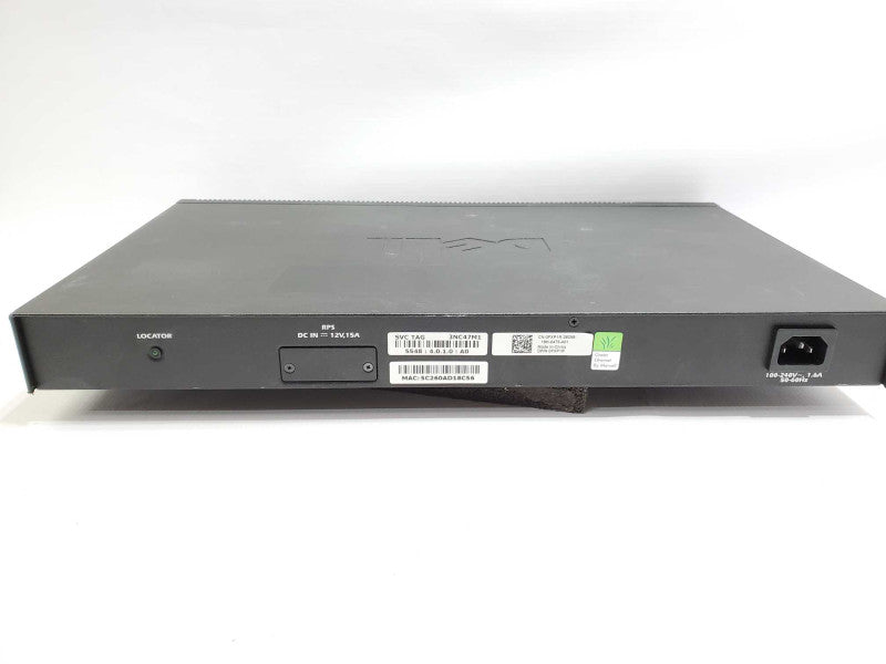 Dell PowerConnect 5448 48-Port Gigabit Ethernet 2x SFP+ 10Gb Switch _Defaulted )