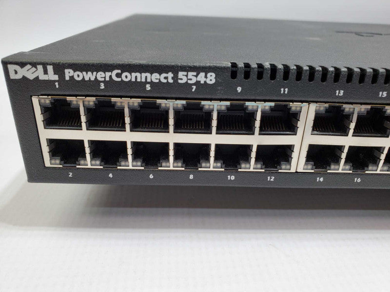 Dell PowerConnect 5448 48-Port Gigabit Ethernet 2x SFP+ 10Gb Switch _Defaulted )