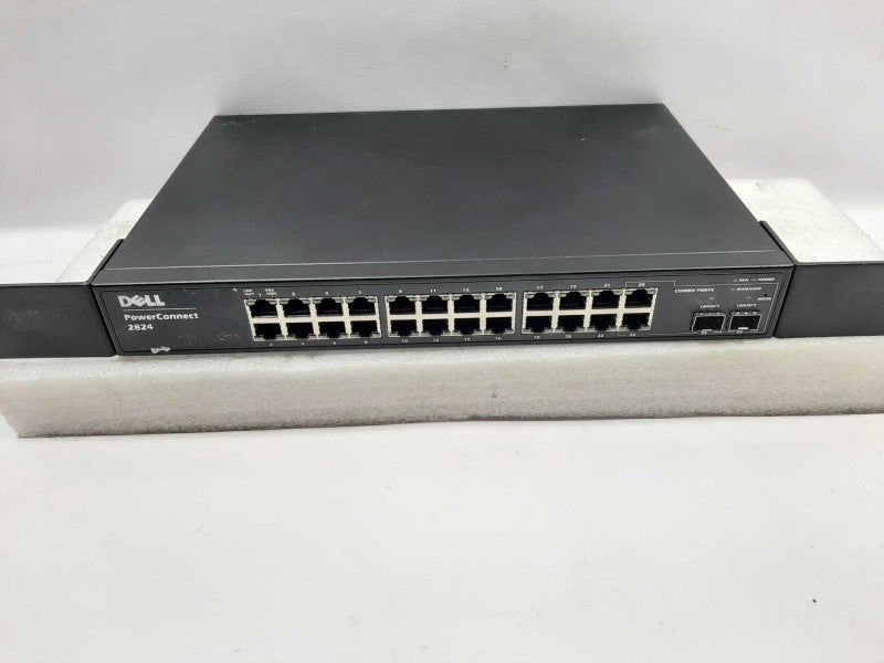 Dell PowerConnect 2824 24 Port Gigabit Managed Switch 2 Port SFP 10/100/1000 ~