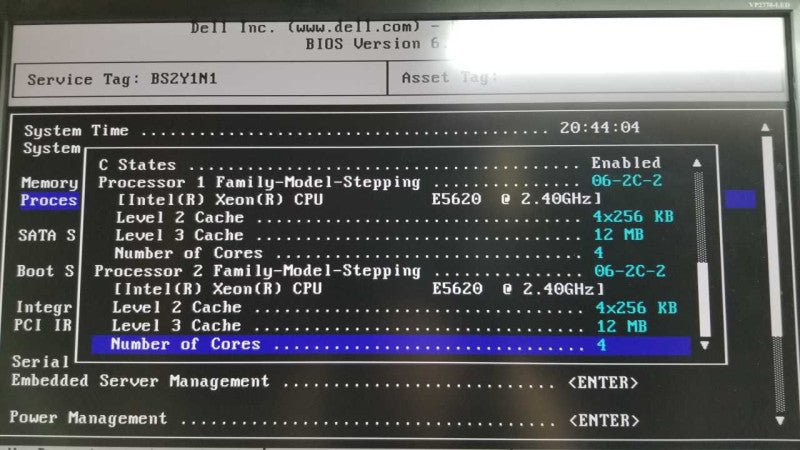 Dell poweredge T710 2x Xeon E5620 @ 2.40ghz / 16gb ram / no HDDs #