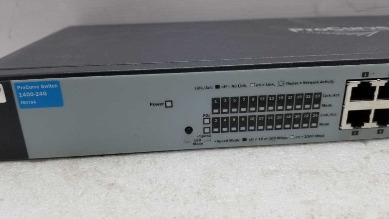 HP ProCurve Switch 1400-24G J9078A # #