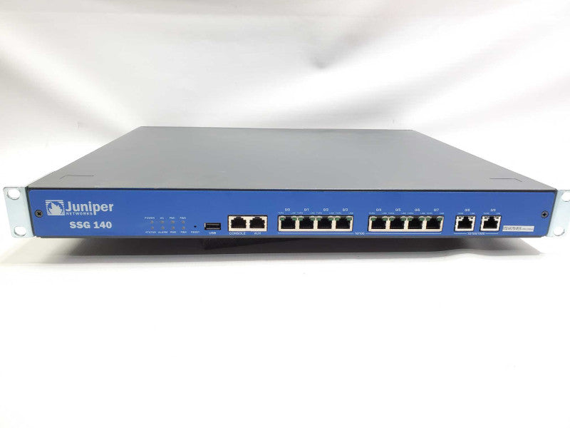 Juniper Networks SSG140 SSG-140-SH 8-Port Secure Services Gateway )