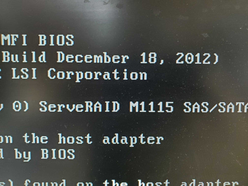 IBM System X3530 M4, E5-2407 2.2GHz 48GB DDR3, ServeRAID M1115 |