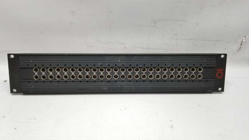 Canare DVJ-W 75 Ohm Dual Video Jack Patch Bay Rack Mount #