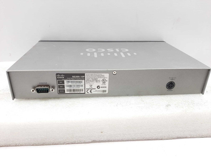 CISCO SG300-10P 10-Port Layer 3 Gigabit PoE Managed Switch SRW2008P-K9 ~