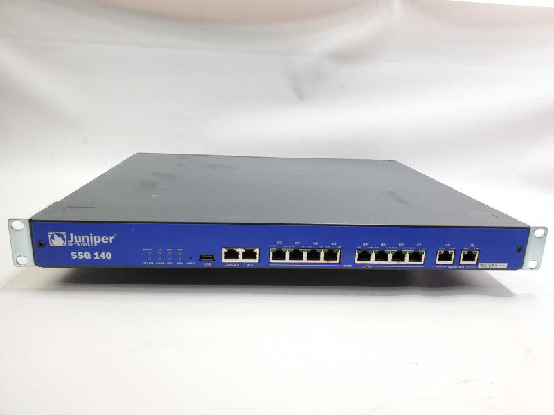 Juniper Networks SSG140 SSG-140-SH 8-Port Secure Services Gateway )