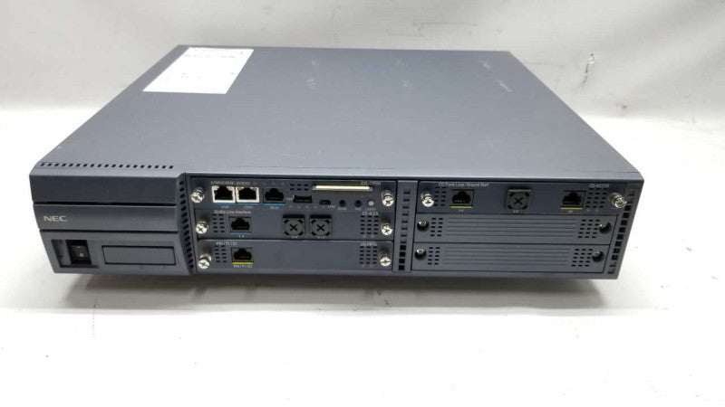NEC Univerge SV8100 CHS2U-US W/ modules CD-CP00 , CD-4LCA , CD-PRTA , CD-4COTB #