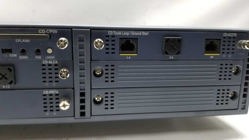 NEC Univerge SV8100 CHS2U-US W/ modules CD-CP00 , CD-4LCA , CD-PRTA , CD-4COTB #