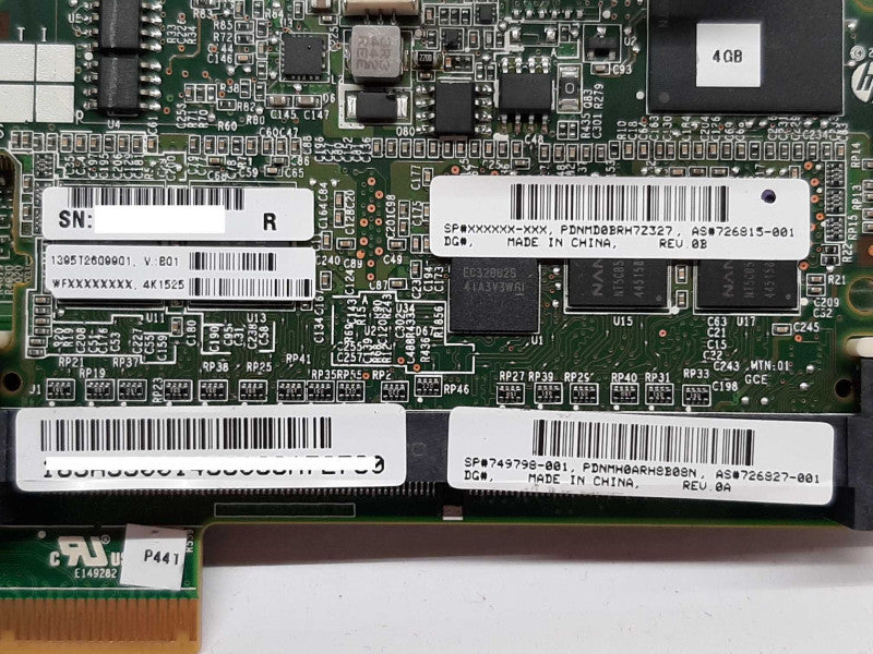 HP Smart Array P441/4G Controller 726827-001 749798-001 726815-001 +