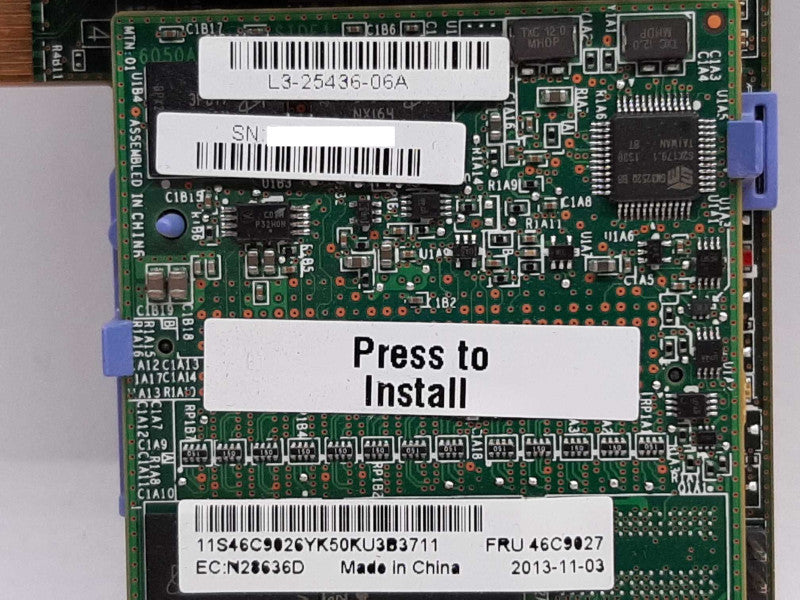 IBM L3-25436-05A L3-25422-46B IBM ServeRaid 512MB 46C9027 +