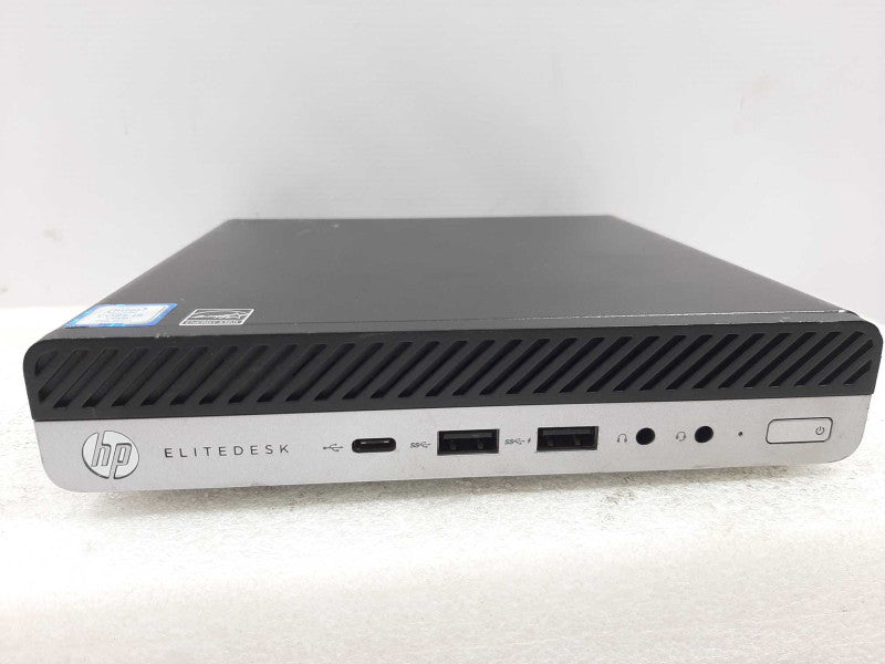 HP EliteDesk 800 G3 DM, i5-7500T 2.7GHz/8GB, NO SSDs/AC Adapter ~