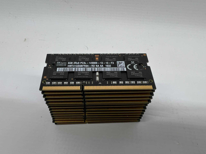 8GB 2Rx8 PC3L 14900S(1866MHZ) Single stick SODIMM see picture for details QTY -