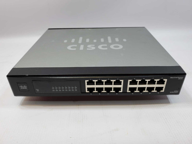 Cisco SR216 V2 Small Business 16-Port 10/100 Network Switch (