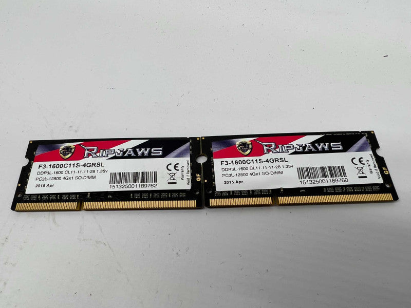 16GB DDR3 PC3L RIPJAWS GAMING RAM KIT see picture for details  -