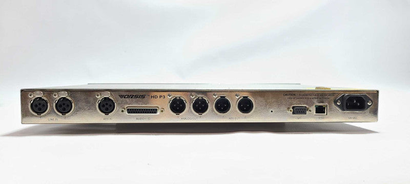 Vorsis HD P3 Digital Multiband Signal Processor $