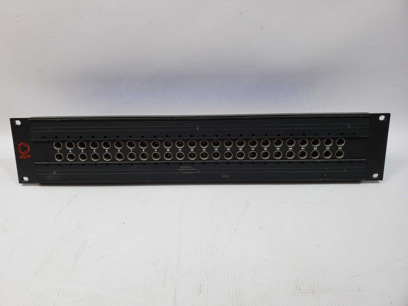 Canare 24x DVJ-W 75 Ohm Dual Video Jack Patchbay Rack Mount (