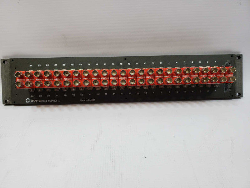 AVP AVP-ASN7511B 2x24 Super HD Plus 3GHz Normalled Terminating Jackfield (