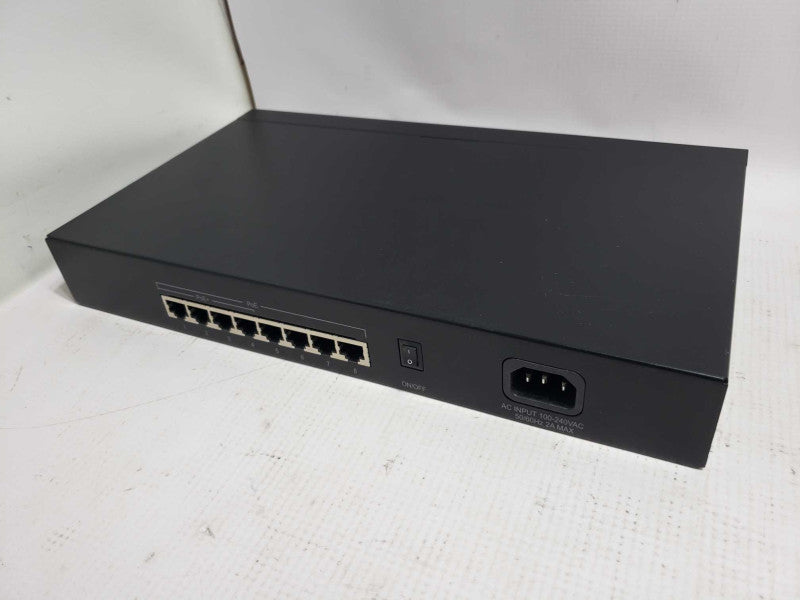 Pakedge SE-8P 8 Port Unmanaged Gigabit Network Switch with PoE / PoE+ Ports [