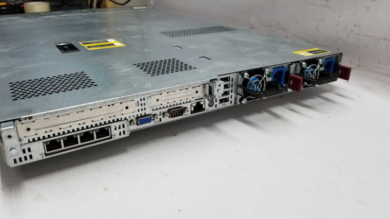 HP Proliant DL360p Gen8 BAREBONE / no cpu / no ram / 2x PSU / see notes #