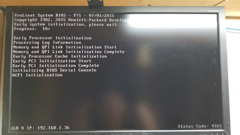 HP Proliant DL360p Gen8 BAREBONE / no cpu / no ram / 2x PSU / see notes #