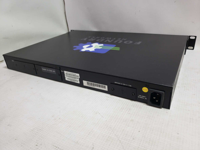 Brocade Foundry Fastiron FLS648 Gigabit Switch 48 x Copper GbE Ports 4 x SFP [