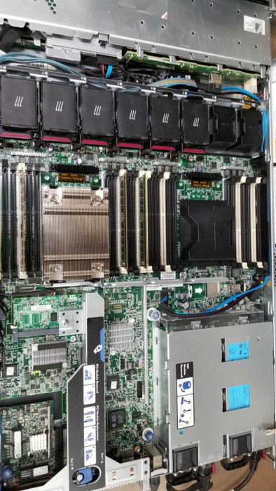 HP Proliant DL360p Gen8 Xeon E5-2643 @ 3.30ghz / 16gb ram / P420i ctrl  #