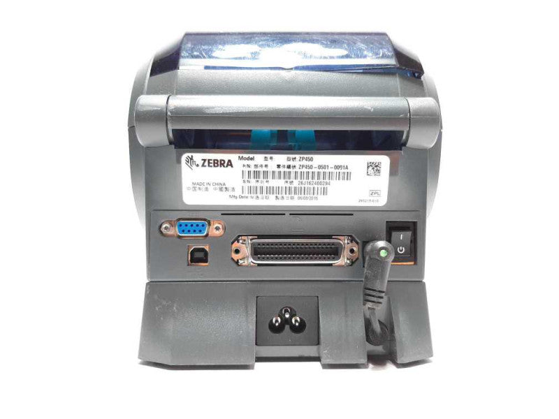 Zebra ZP 450 Thermal Label Printer ZP450-0501-0001A / see notes #