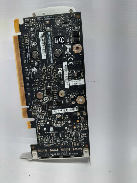 Dell Nvidia Quadro P1000 4GB GDDR5 Graphics Card Low Profile, AS-IS ~