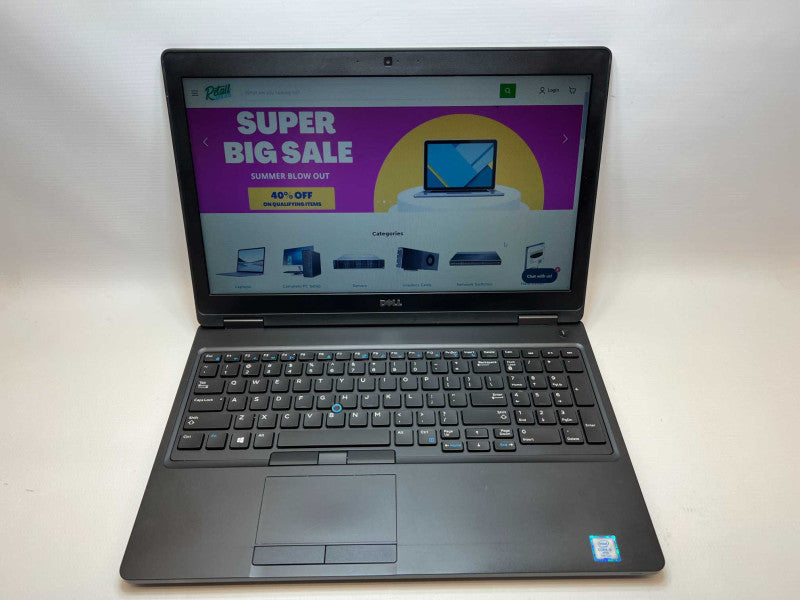 Dell Latitude 5580 with i5-7300 CPU 16GB RAM & 500GB SSD Storage -