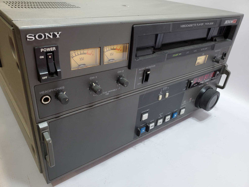 Betacam SP VideoCassette Player PVW-2600 (
