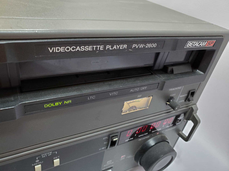 Betacam SP VideoCassette Player PVW-2600 (