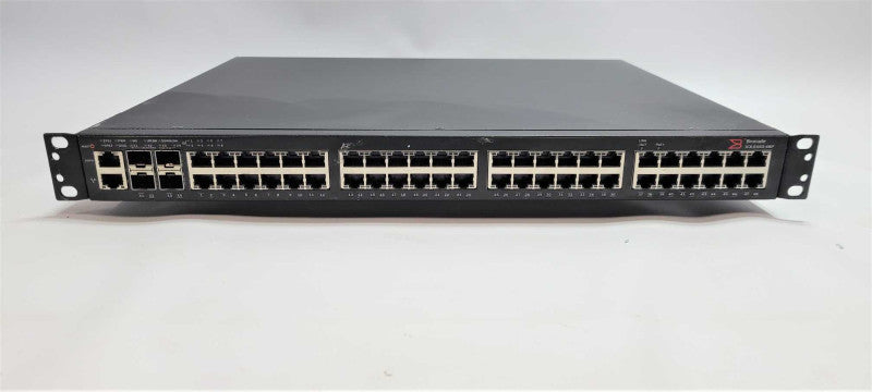 Brocade 48-Port 4x SFP Gigabit Ethernet PoE Switch ICX 6450-48P $
