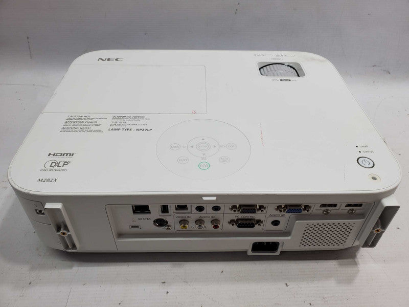 NEC M282X Projector, 4147 Lamp Hours |