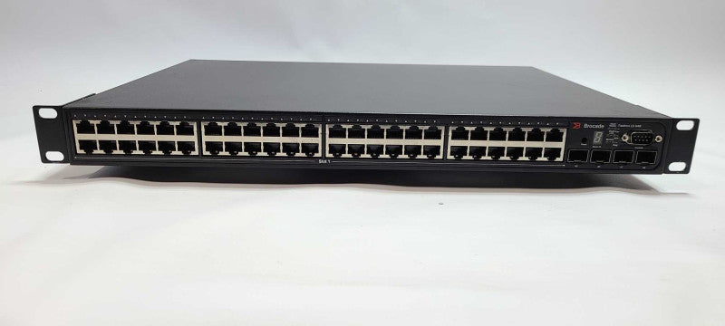Brocade FastIron LS648 48-Port Gigbit Switch 4x SFP $