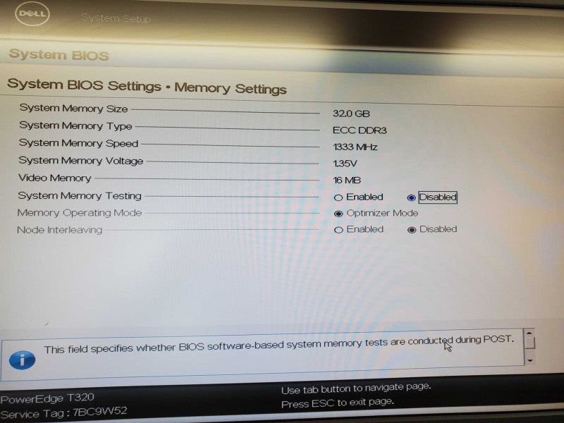 Dell PowerEdge T320 Xeon E5-2403 v2 @ 1.8GHz 32GB 8x 3.5\\" No HDD (