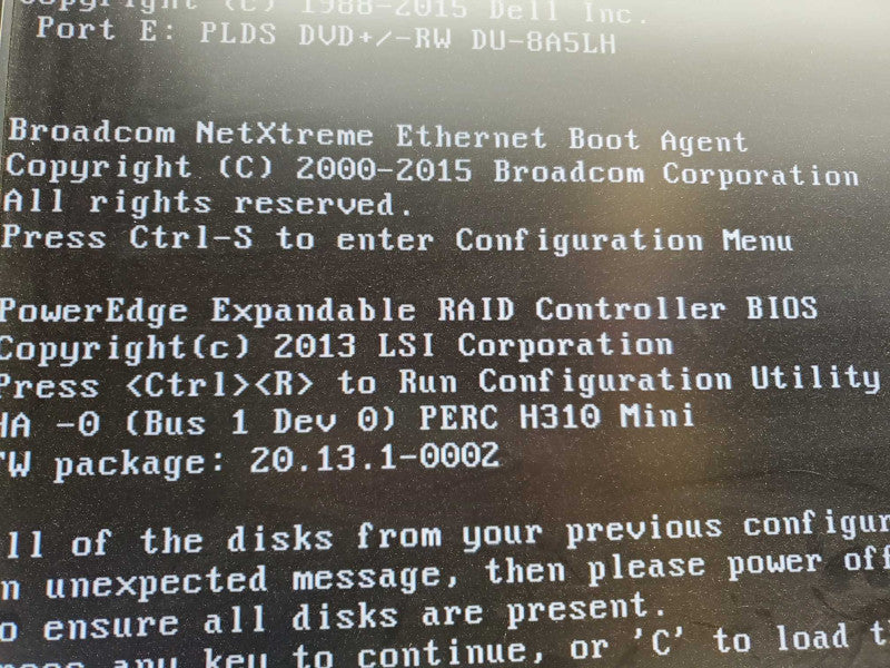 Dell PE R320 Xeon E5-2403 @1.8GHz 8GB RAM, H310 Mini 2x PSU 6x2.5\\" )