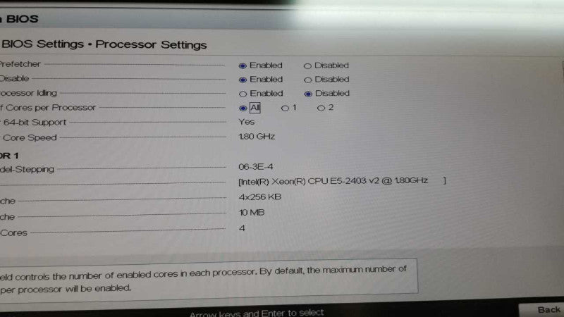 Dell Poweredge T320 Xeon E5-2403 V2 @ 1.80ghz / 8gb ram / 03P0R3 Ctrl #