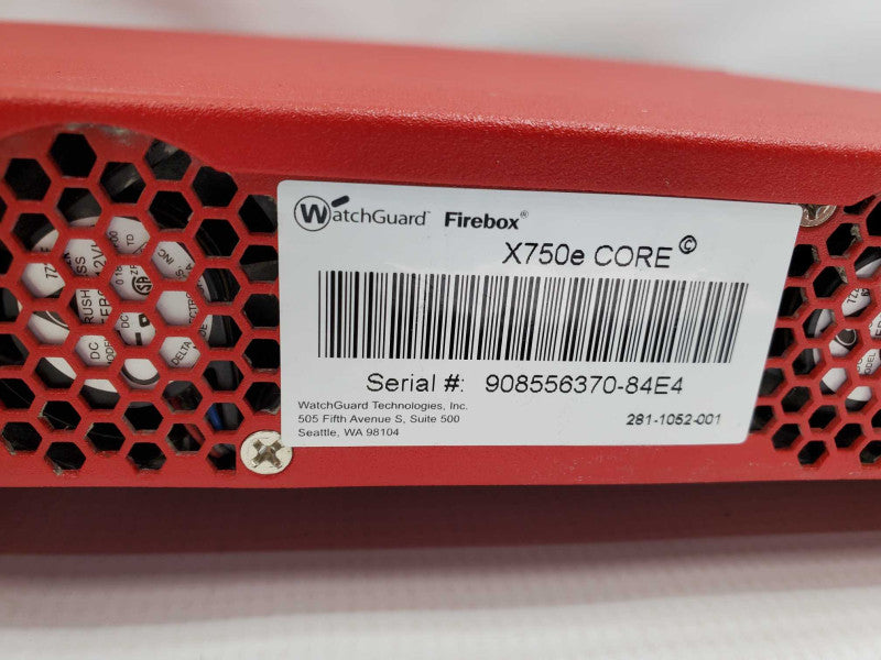 WatchGuard Firebox X750e Core T1AE8 Network Firewall  )
